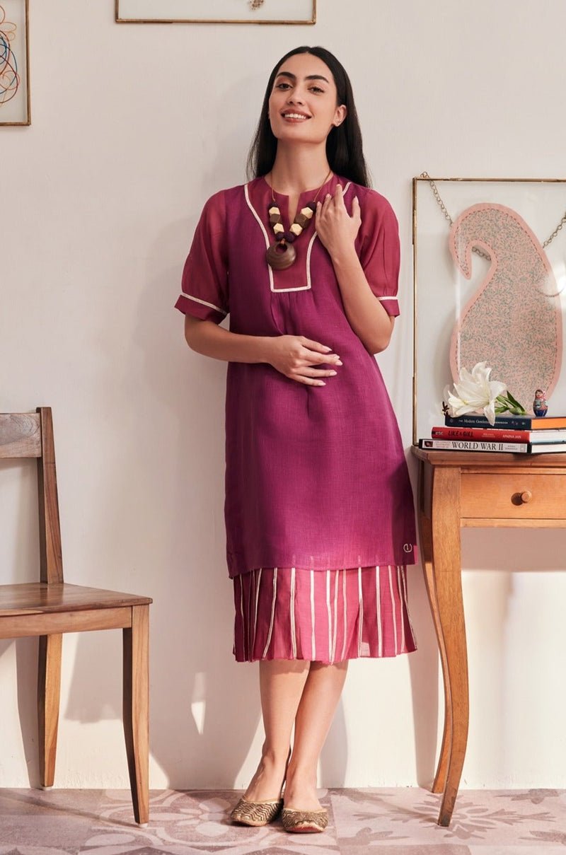 The Ivory Falsa Linen Dream Dress
