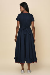 Floral Feminine Dress-Yellwithus.com