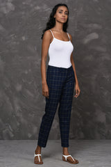 Stand Out Grid Trousers-Yellwithus.com