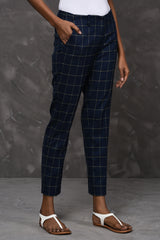 Stand Out Grid Trousers-Yellwithus.com
