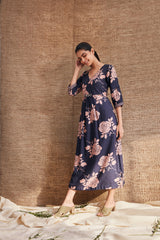 The Indigo Blush Dress