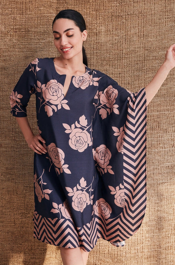 The Indigo Blush Kaftan