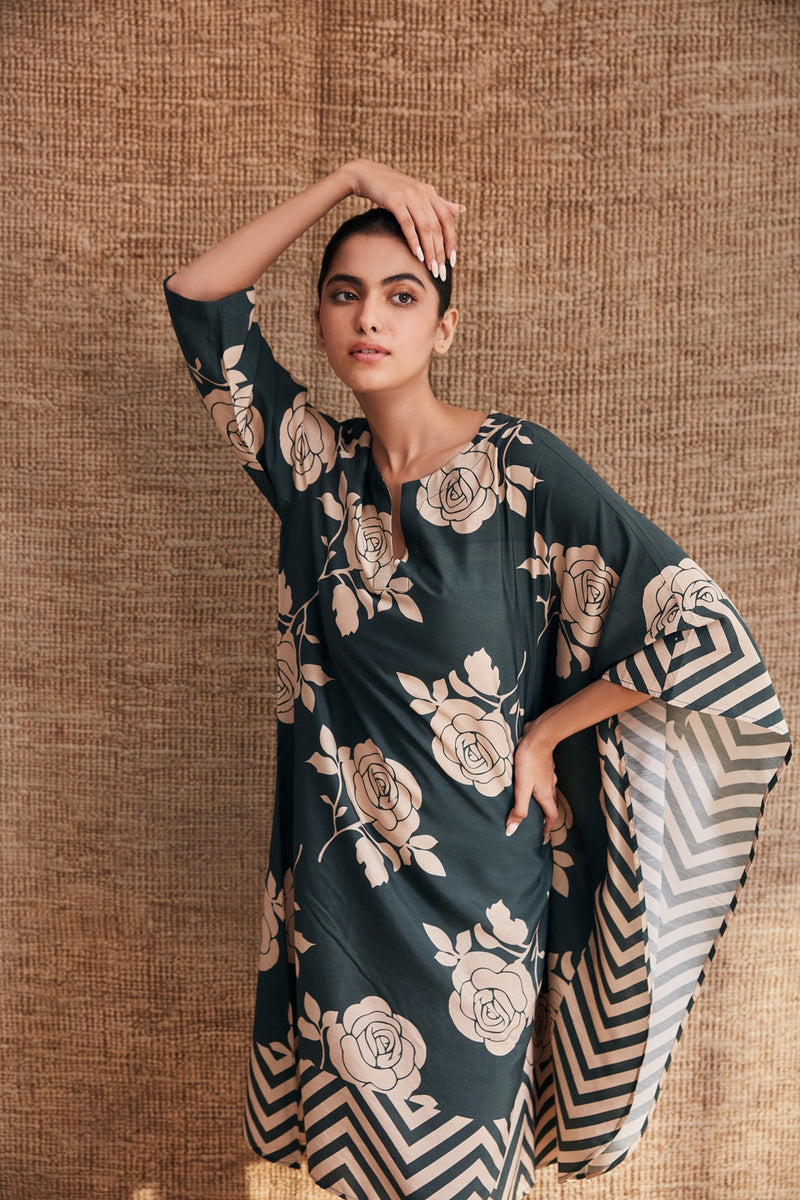 The Indigo Blush Kaftan
