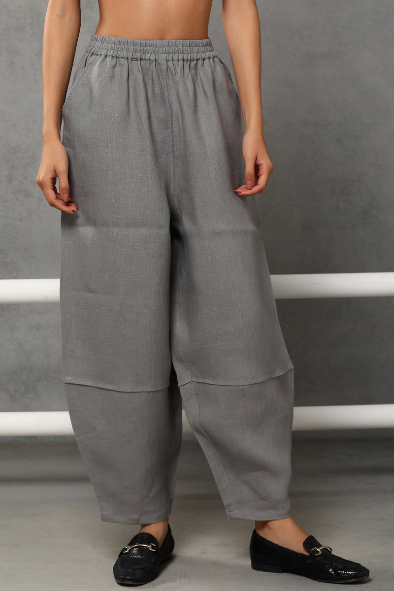 The Haley Gray Trousers-Yellwithus.com