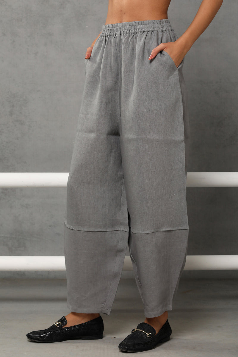 The Haley Gray Trousers-Yellwithus.com