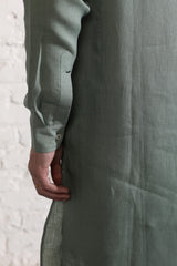 The Mint Leisure Green Designer Kurta for Man - Yellwithus.com
