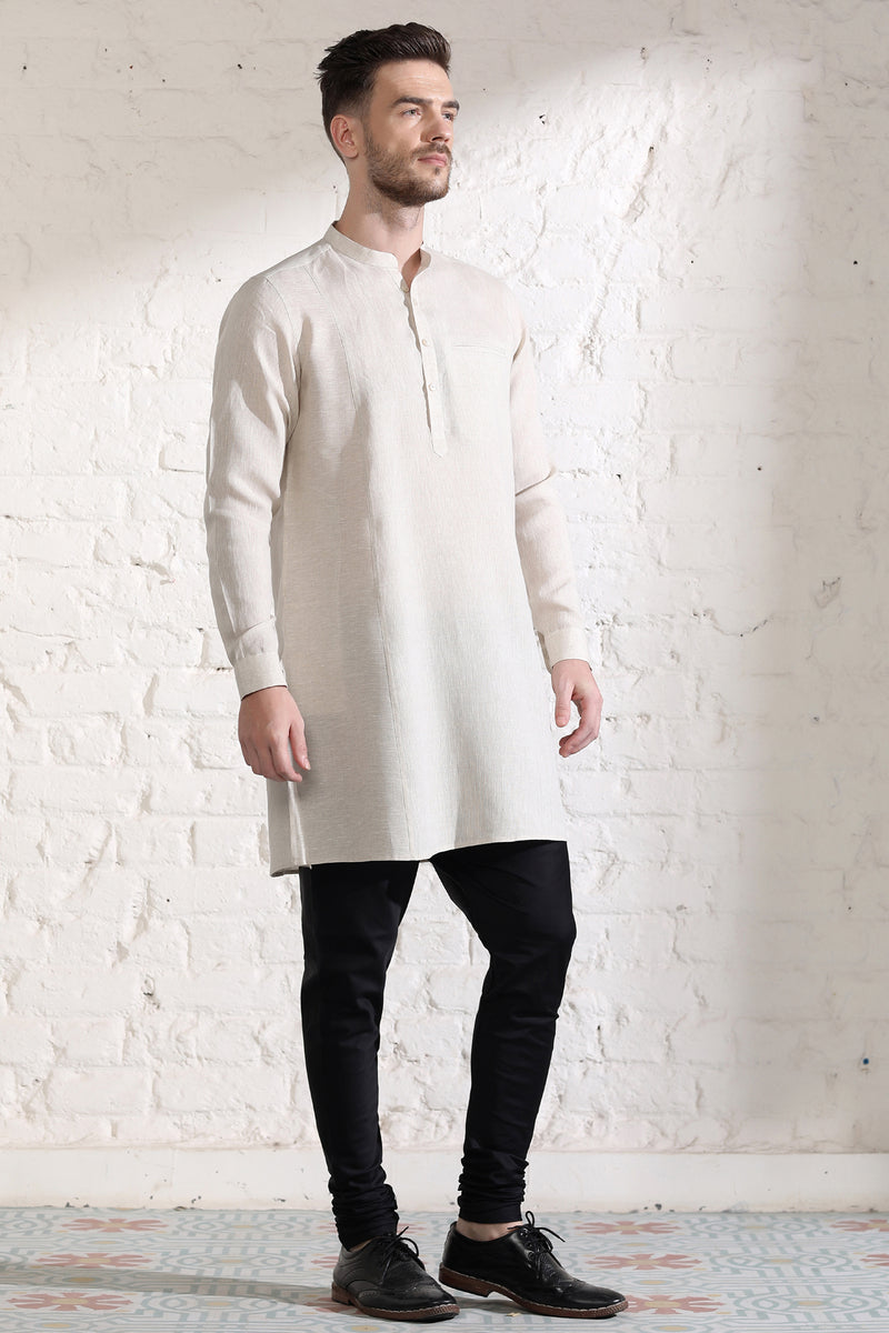 The Austere Allegory Kurta-Yellwithus.com