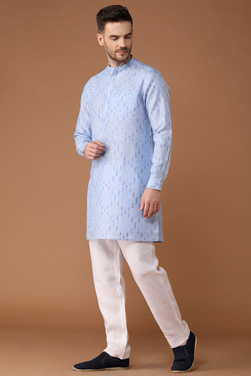 The Linear Maya Kurta-Yellwithus.com