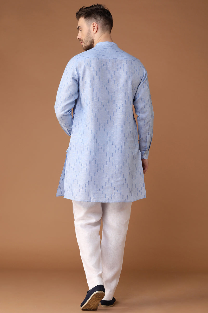 The Linear Maya Kurta-Yellwithus.com