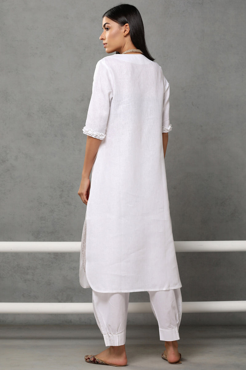 The Dainty Discourse Kurta-Yellwithus.com