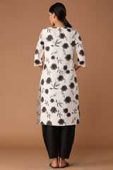 The Obsidian Blossom Kurti-Yellwithus.com