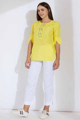 The Heather Top-Yellwithus.com