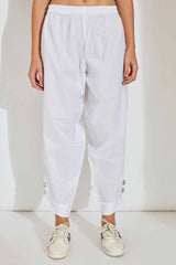 The Raewyn Pearl White Salwar for Ladies -Yellwithus.com