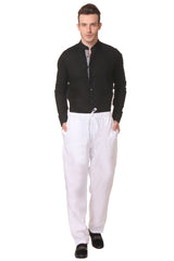 Daisy White Leisure Love Pyjamas for Men - Yellwithus.com