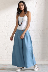 The Louella Blue Ladies Trousers-Yellwithus.com