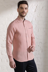 Powder Pink Weekend Shirt-Yellwithus.com