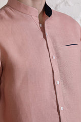 Powder Pink Weekend Shirt-Yellwithus.com