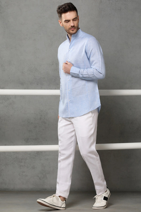 Royal Aristocratic Shirt - Light Blue - Yellwithus.com