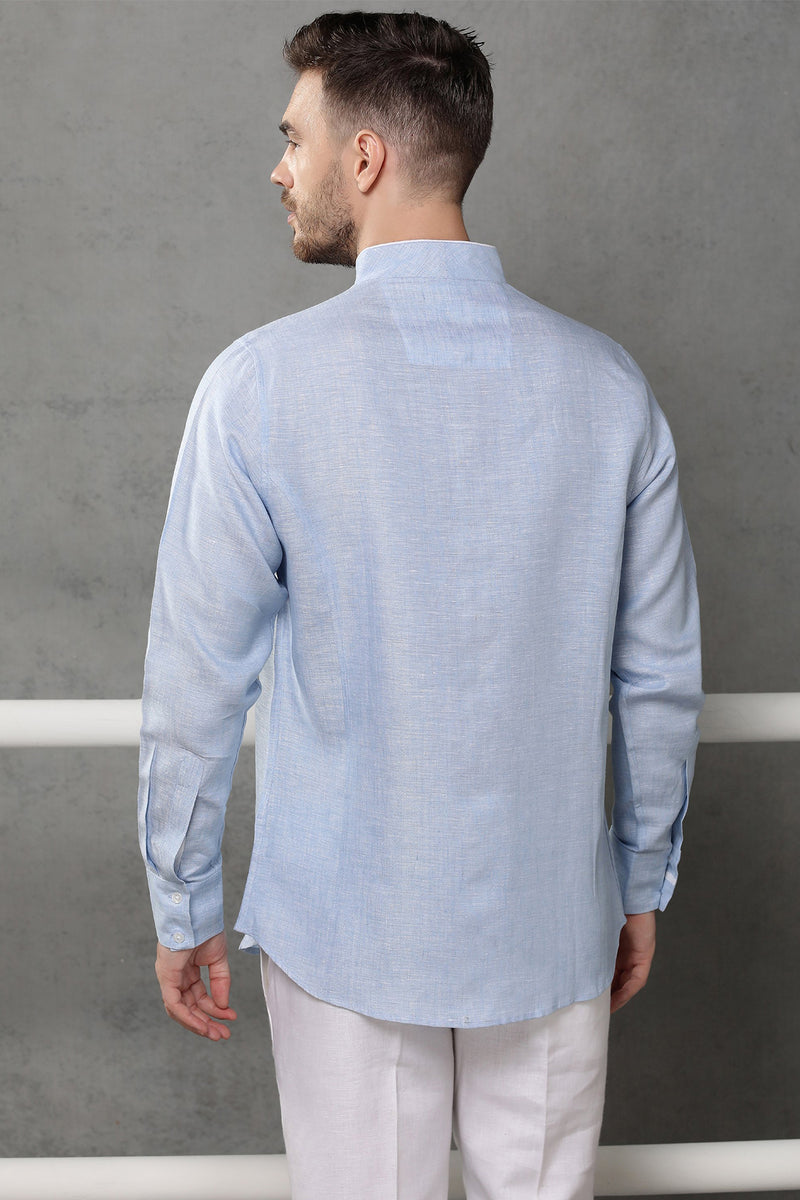 Royal Aristocratic Shirt - Light Blue - Yellwithus.com