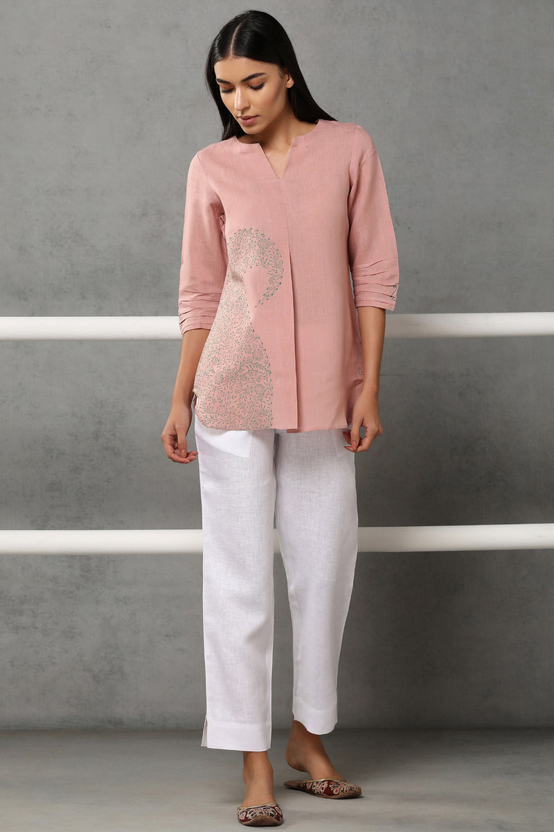 The Placid Paisley Top-Yellwithus.com