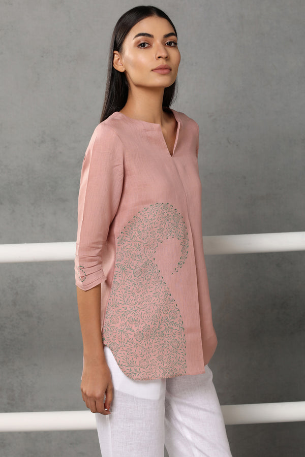 The Placid Paisley Top-Yellwithus.com