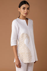 The Placid Paisley Top-Yellwithus.com