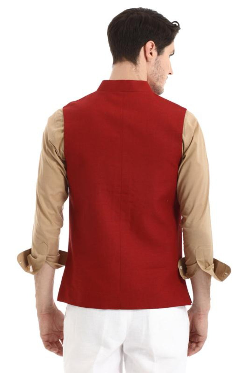 Highlander Nehru Jacket-Yellwithus.com
