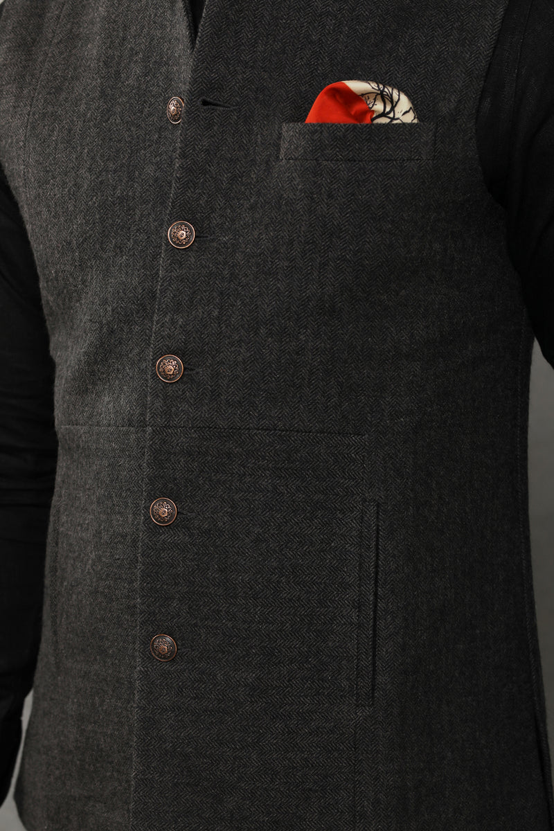 The Serious Business Nehru Jacket-Yellwithus.com