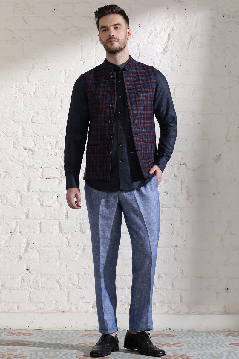 The Twilight Nehru Jacket-Yellwithus.com