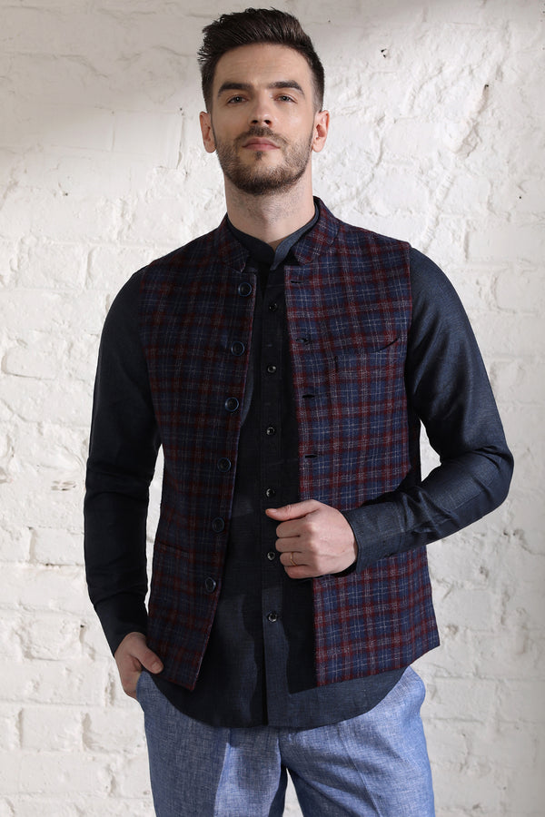 The Twilight Nehru Jacket-Yellwithus.com