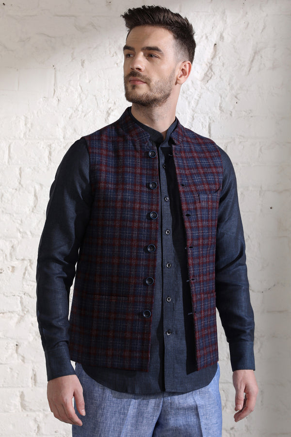 The Twilight Nehru Jacket-Yellwithus.com
