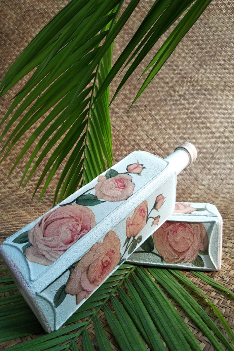 Vintage Square Bottle-Yellwithus.com