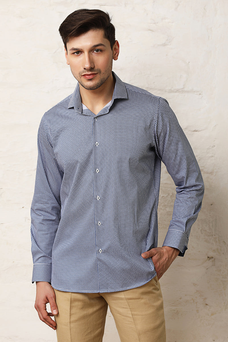 Uptown Printed Shirt-Yellwithus.com