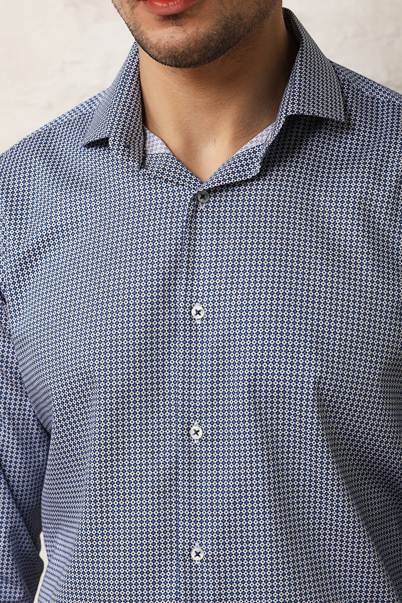 Uptown Printed Shirt-Yellwithus.com