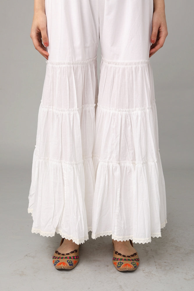 Gossamer Gharara Pants-Yellwithus.com