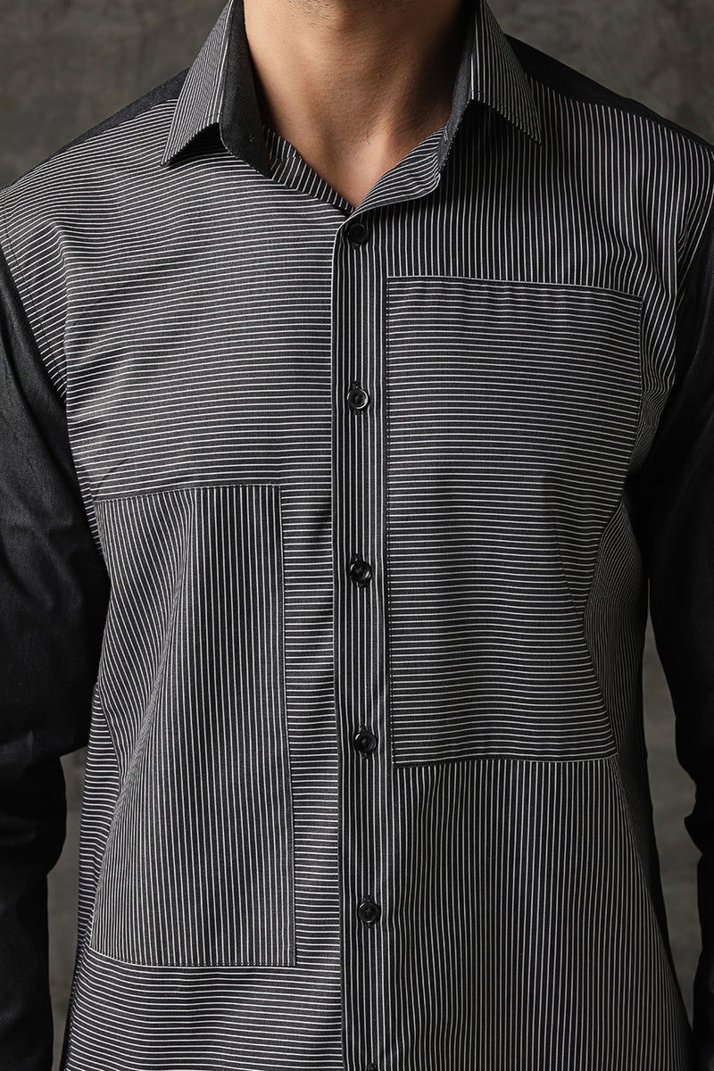 Swanky Striped Shirt-Yellwithus.com