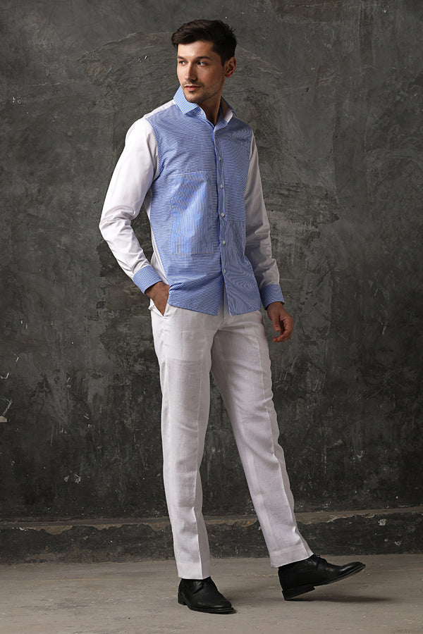 Swanky Striped Shirt-Yellwithus.com